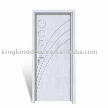 Дешевые ПВХ деревянные двери (JKD-612)